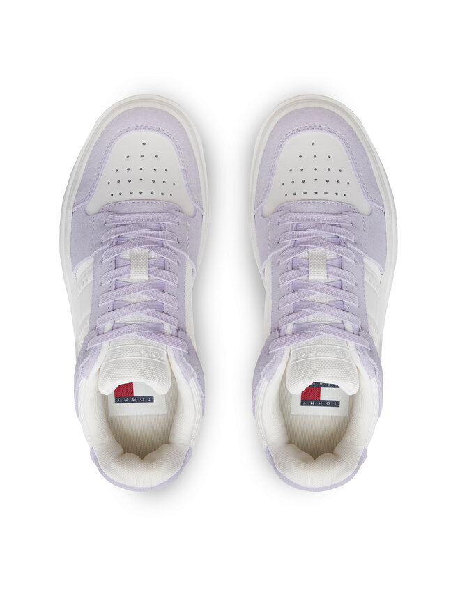 Tommy Jeans Sneakersy Tommy Jeans The Brooklyn Suede EN0EN02476 Fioletowy