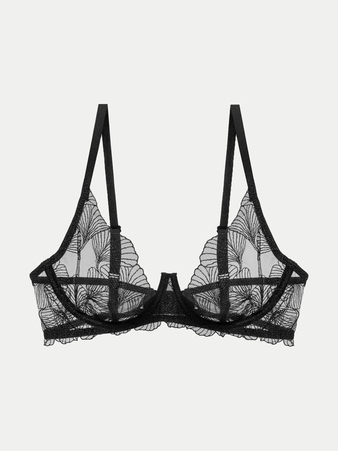 Undress Code Undress Code Grudnjak sa žicom Adore 542 Crna