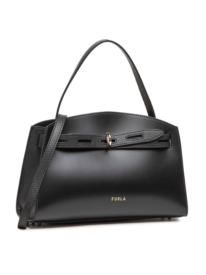 Furla Handtasche Furla Margherita WB00174-A.0029-O6000-1-007-20-IT-B Schwarz