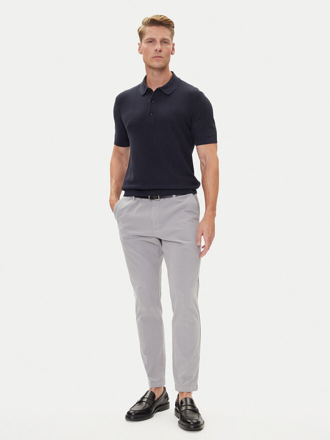 BOSS BOSS Polo H-Iannotti 50543148 Azul marino Regular Fit