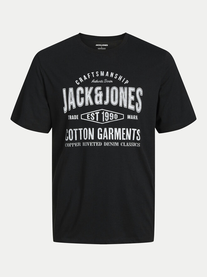 Jack&Jones Jack&Jones Marškinėliai Jeans 12256779 Juoda Standard Fit