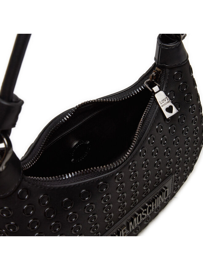 LOVE MOSCHINO Ročna torba LOVE MOSCHINO JC4058PP1LLH100B Črna