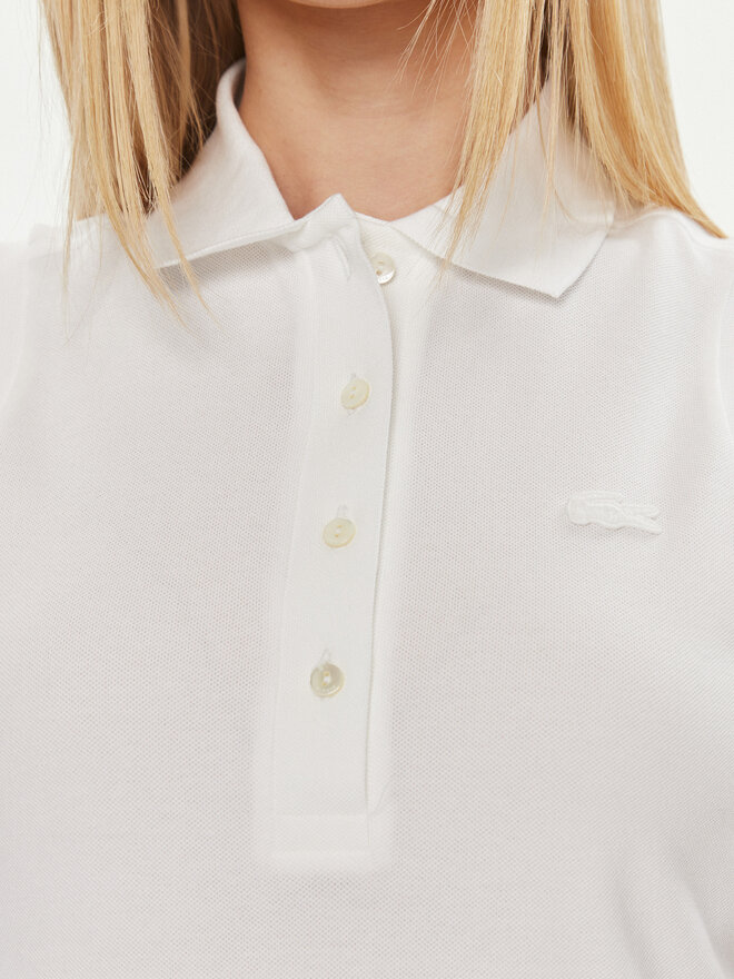Lacoste Lacoste Poloshirt PF5445 Weiß Slim Fit