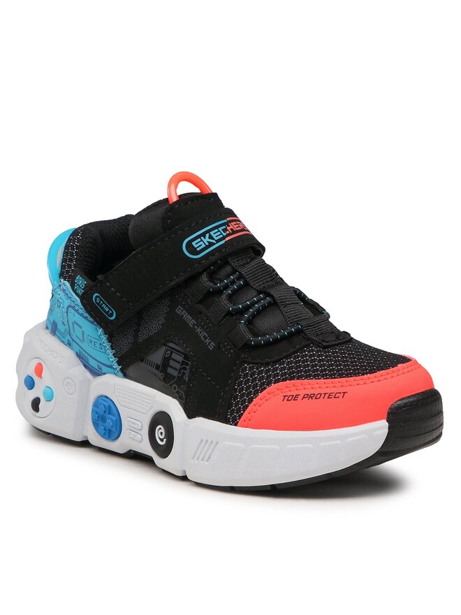 Skechers Sneakersy Skechers Gametronix 402260L/BKMT Čierna