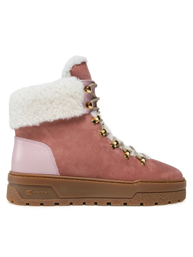 Pollini Škornji Pollini SA21254H0HTGC62A Roza