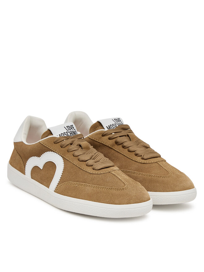 LOVE MOSCHINO Снікерcи LOVE MOSCHINO JA15112G1NIG010440 Бежевий