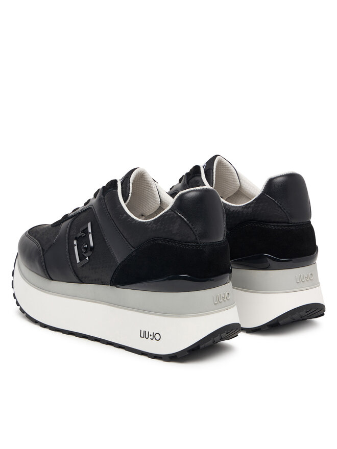 Liu Jo Снікерcи Liu Jo Maxi Wonder Plus 02 Bis BF6011 PX902 Чорний