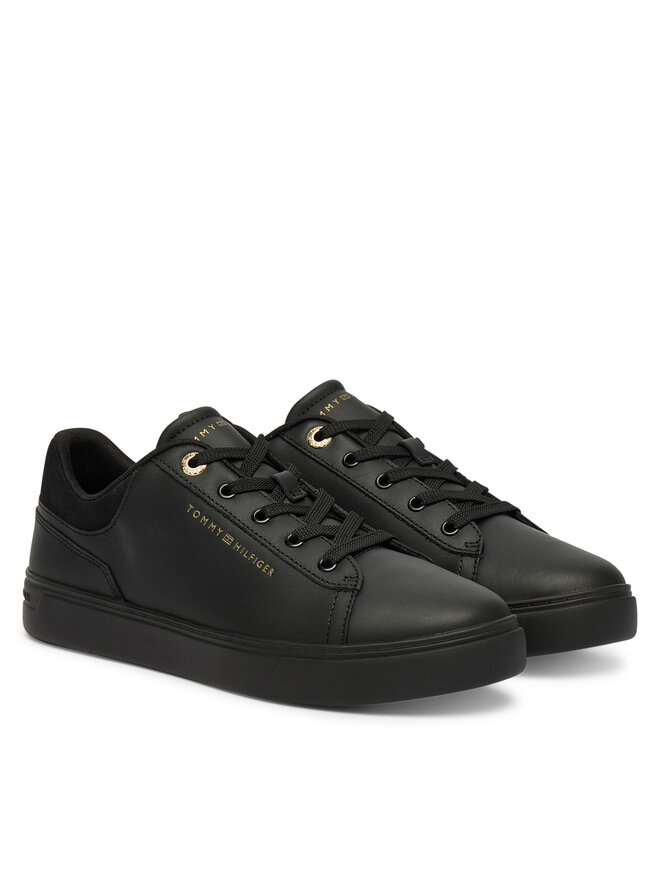 Tommy Hilfiger Zapatillas Tommy Hilfiger Casual Cupsole Sneaker FW0FW09020 Negro