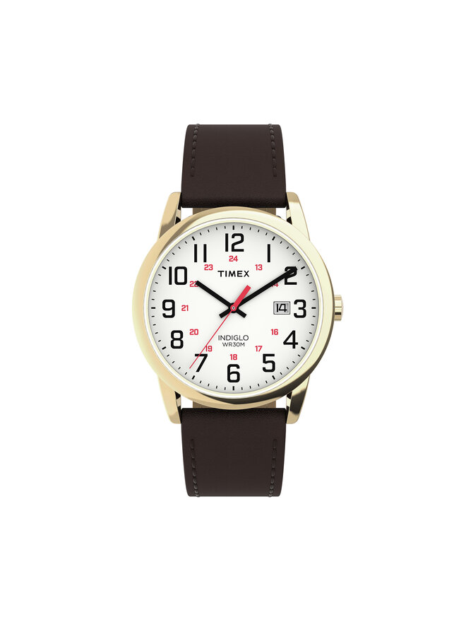 Timex Orologio Timex Easy Reader® Classic TW2Y12700 Marrone