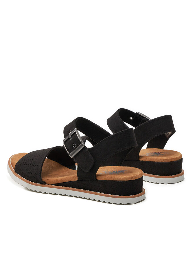 Skechers Сандали Skechers Desert Kiss-Serendipitous 114147/BLK Черен