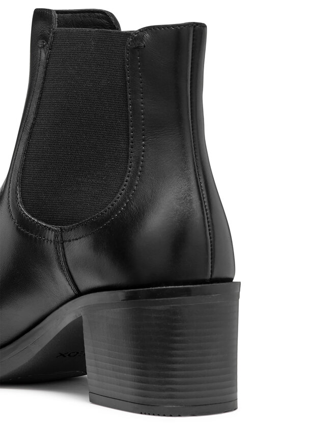 Geox Μποτάκια Geox D Serilda 60 D46XXB 00043 C9999 Μαύρο