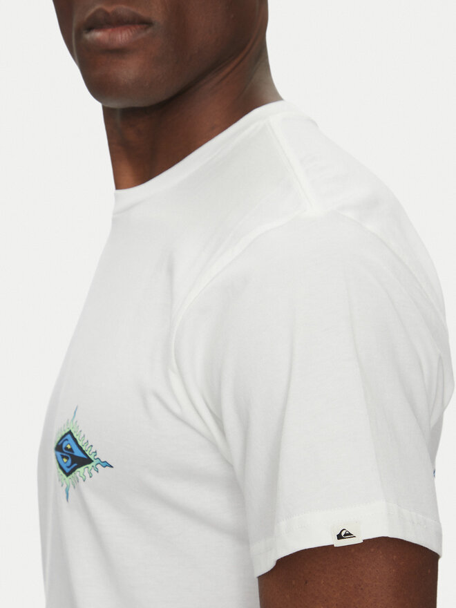 Quiksilver Quiksilver Camiseta EQYZT08046 Blanco Regular Fit