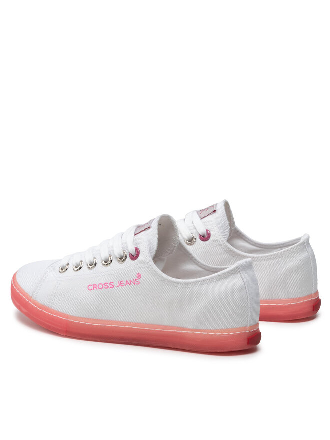 Cross Jeans Sneakers aus Stoff Cross Jeans FF2R4075C Weiß