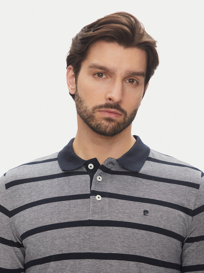 Pierre Cardin Pierre Cardin Poloshirt C5 21414.2115 Dunkelblau Slim Fit