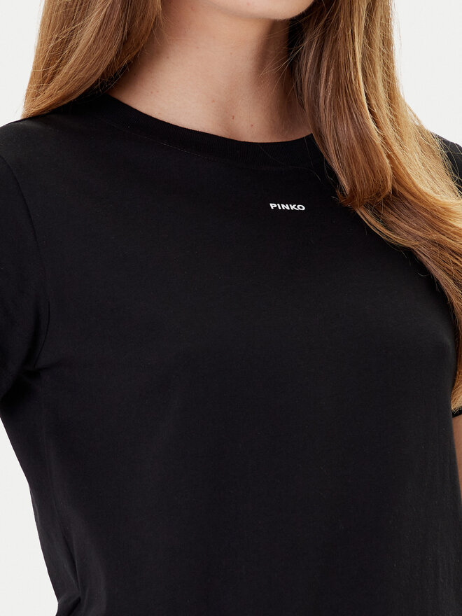 PINKO PINKO Camiseta Basico 100373 A2RE Negro Regular Fit