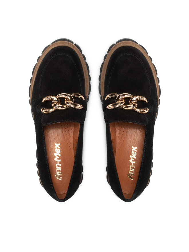 Ann Mex Halbschuhe Ann Mex 858-F-2 Schwarz