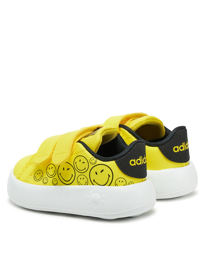 adidas Sneakersy adidas Smiley Advantage JI0501 Žltá