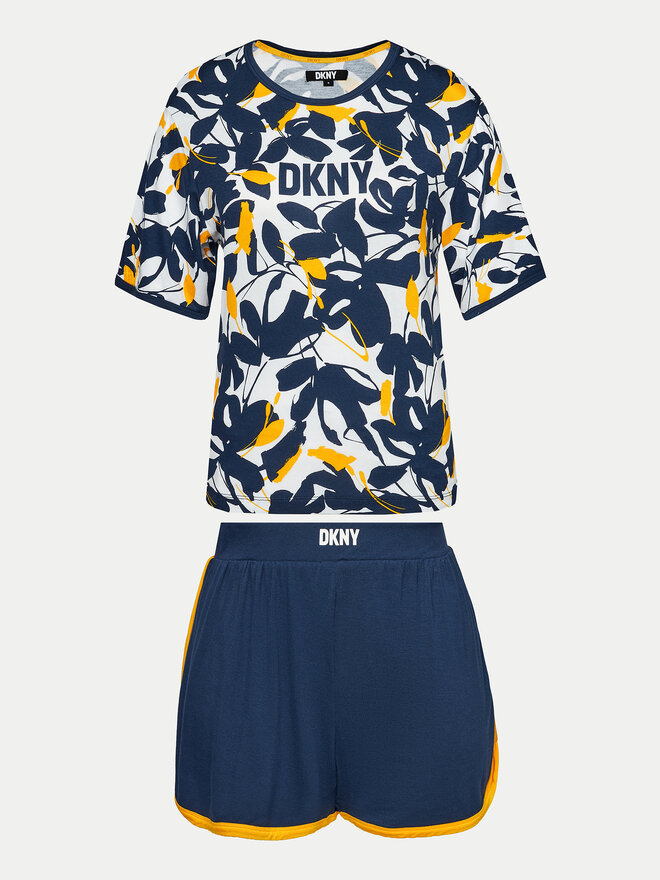 DKNY DKNY Pižama YI70014 Tamsiai mėlyna Regular Fit