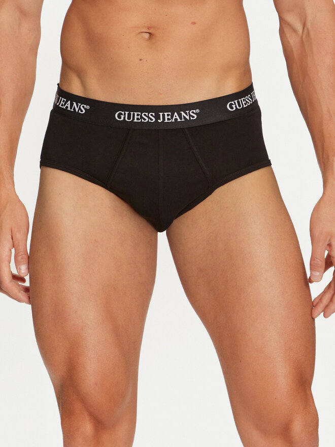 Guess Jeans Guess Jeans Σετ σλιπ 3 τμχ. M4BZ43 K6YW1 Μαύρο