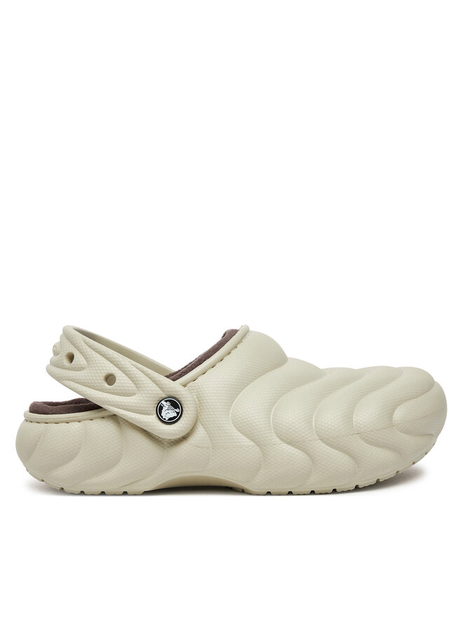 Crocs Παντόφλες Crocs Classic Lined Overpuff Clog 210059 Μπεζ