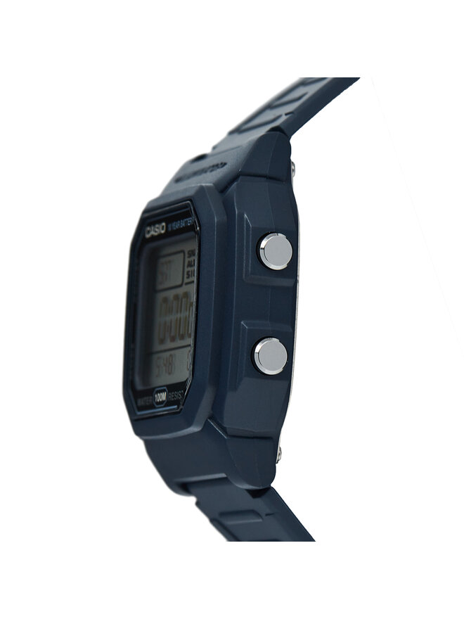 Casio Pulkstenis Casio Digital W-800H-2AVES Tumši zils