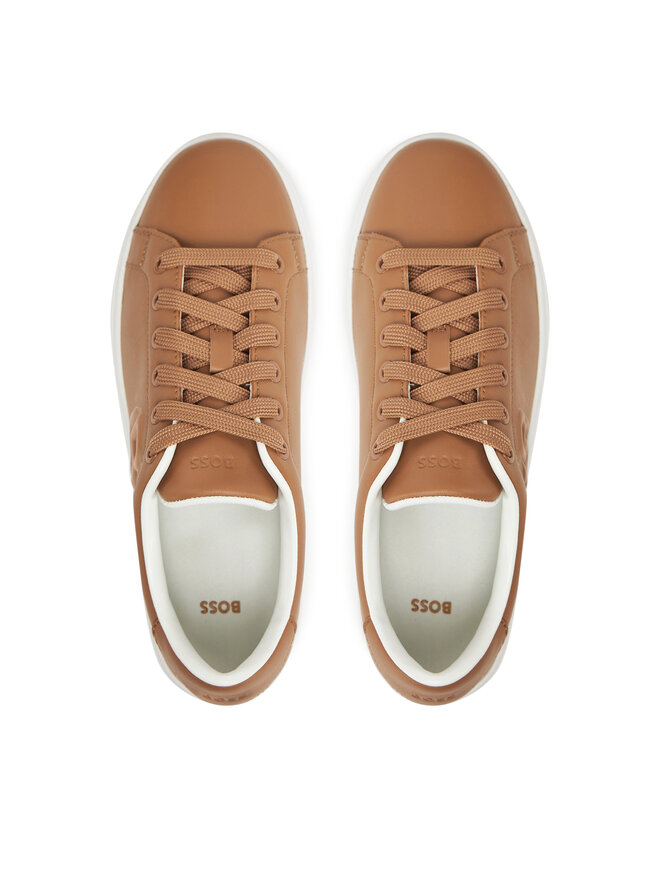 BOSS Sneakersy BOSS Kieran 50541649 Brązowy