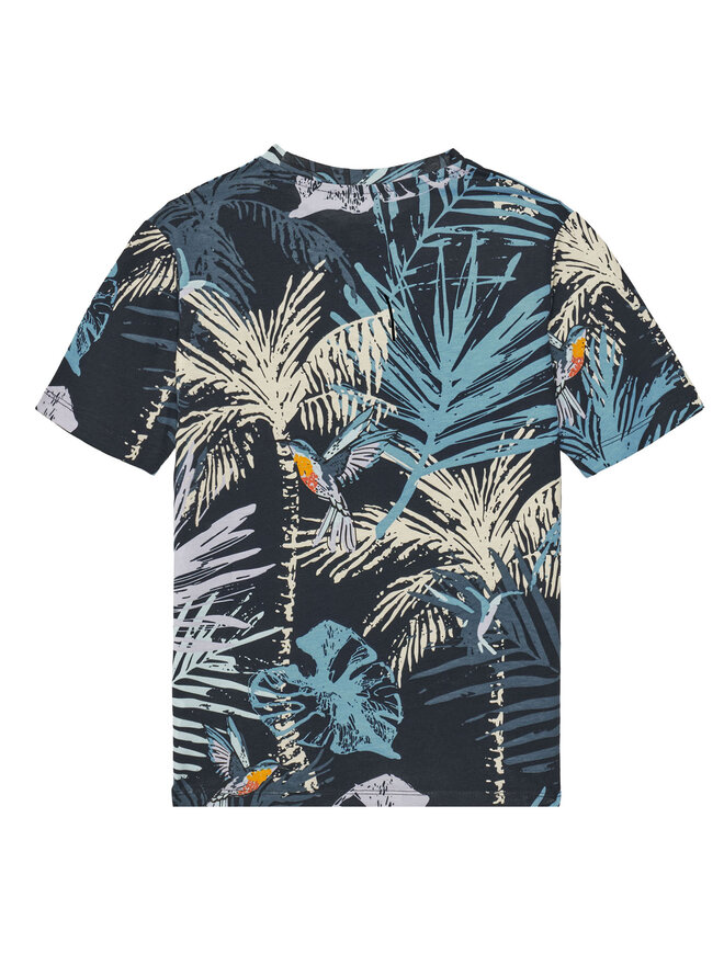 Jack&Jones Junior Jack&Jones Junior Póló Hawaii 12269894 Sötétkék Regular Fit