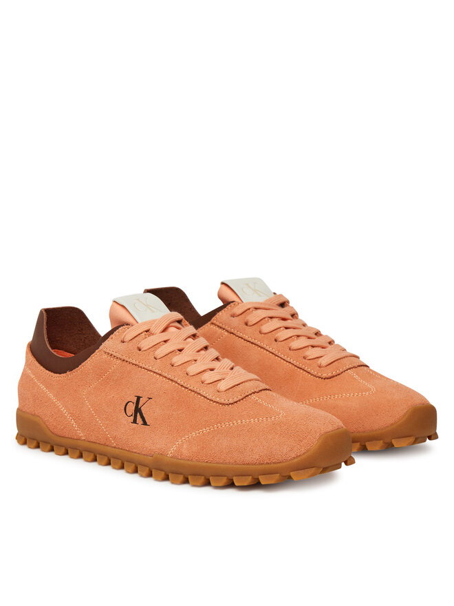 Calvin Klein Jeans Sportcipők Calvin Klein Jeans Low Profile Runner Mg Sue YW0YW01898 Narancssárga