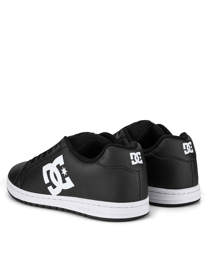 DC Sneakersy DC GAVELER SN ADYS100574-BKW Čierna