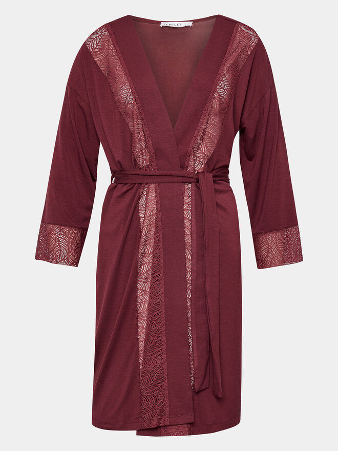 Femilet by Chantelle Femilet by Chantelle Bademantel Jazz FNA530 Dunkelrot Regular Fit