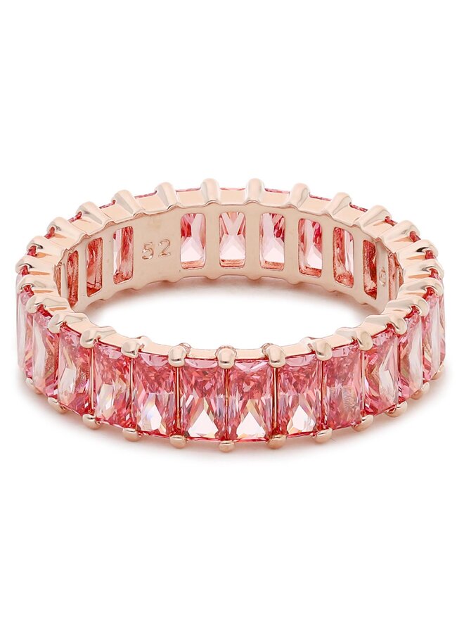 Кільце Swarovski Matrix 5648287 Рожевий | evzuttya.com.ua
