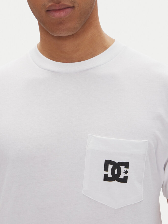 DC DC Marškinėliai ADYZT05377 Balta Regular Fit
