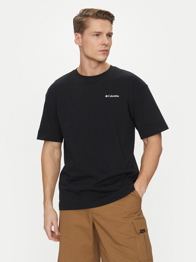 Columbia Columbia T-Shirt Butte™ 2071701 Schwarz Relaxed Fit