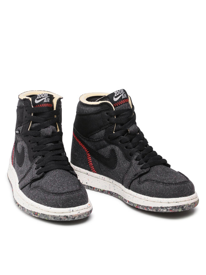 Снікерcи Nike Air Jordan 1 High Zoom CW2414 001 Чорний | evzuttya
