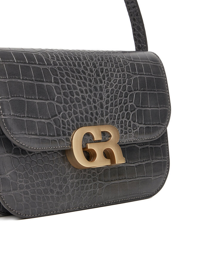 GINO ROSSI Handtasche Gino Rossi CEO-LINA-KQ44-CROCCO Grau
