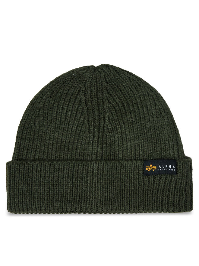 Alpha Industries Čepice Alpha Industries Dockers Beanie 138905 Zelená