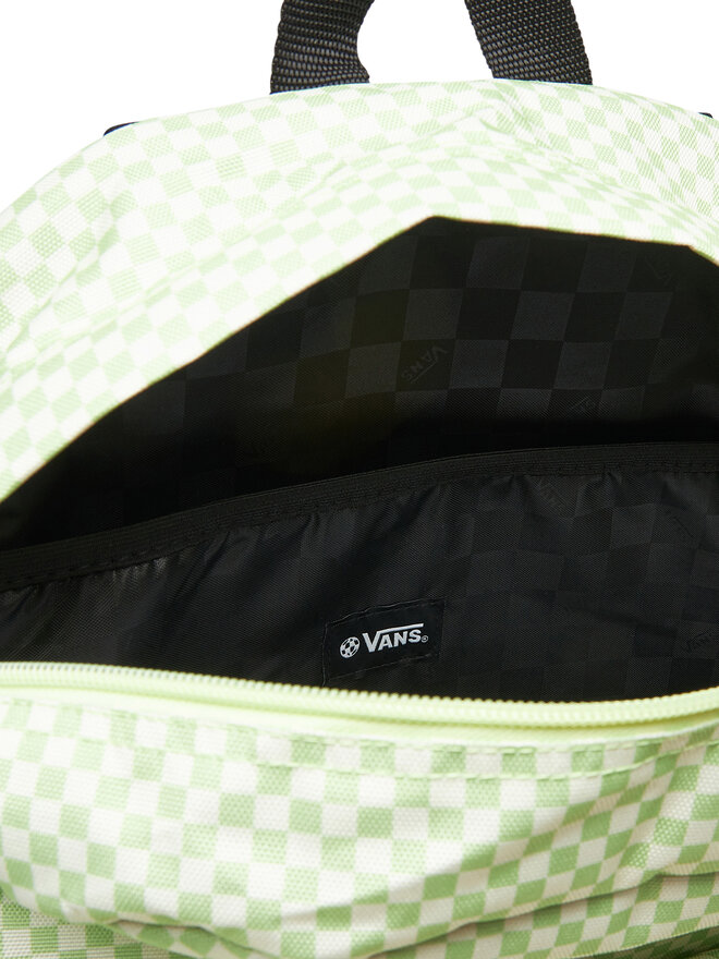 Vans Σακίδιο Vans Old Skool Check VN000H4XCLH1 Πράσινο