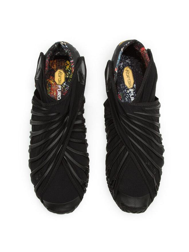 Vibram Fivefingers Încălțăminte pentru sală Vibram Fivefingers Furoshiki 18MAD06 Negru