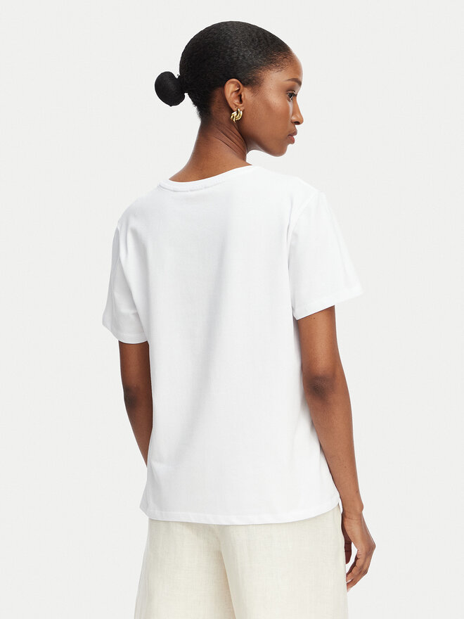 Marella Marella T-Shirt Emme by Marella Gola 2615971072 Creme Regular Fit