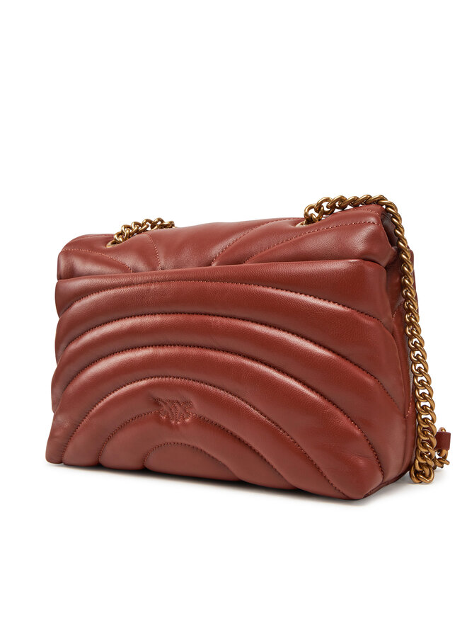 PINKO Kabelka PINKO Love Puff Classic Cl AI 24-25 PLTT 100038 A1EX Hnědá