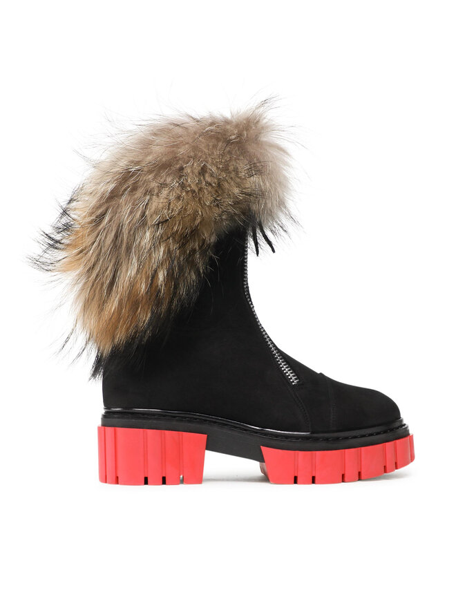 R.Polański Stiefeletten R.Polański 1390 Schwarz