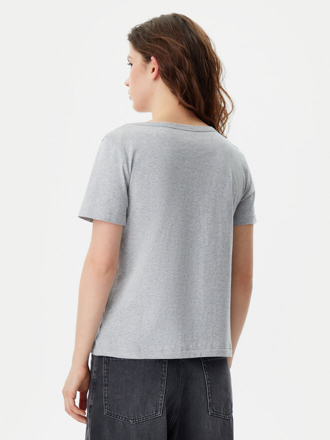Gap Gap Футболка 740140-01 Сірий Regular Fit