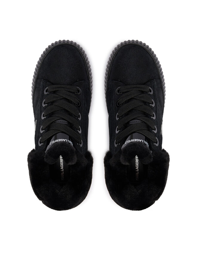 KARL LAGERFELD Sneakers KARL LAGERFELD Kreeper Lo KL42312L Schwarz