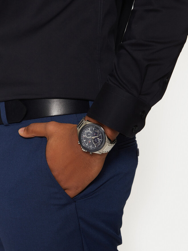 Tommy Hilfiger Karóra Tommy Hilfiger Clark 1792080 Ezüst
