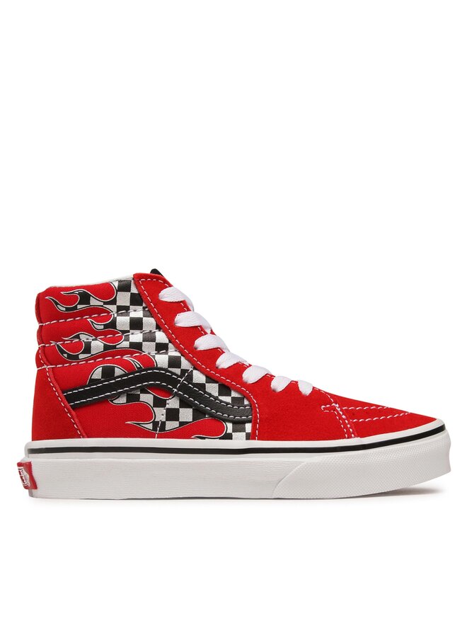 Red flame vans hot sale