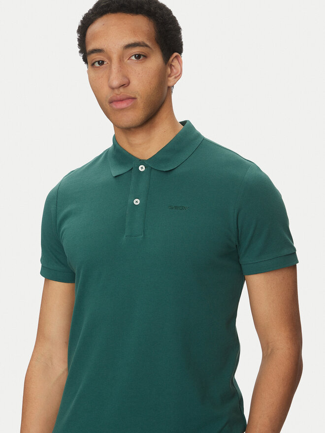 Geox Geox Poloshirt M5511B T3240 F3221 Grün Regular Fit