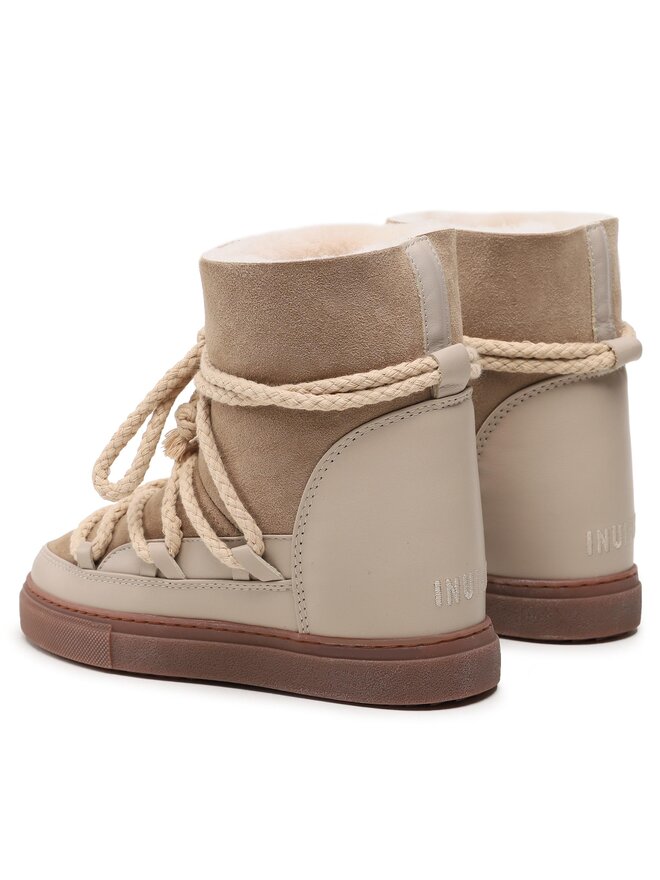 Inuikii Stivali da neve Inuikii Classic Wedge 75203-005 Beige