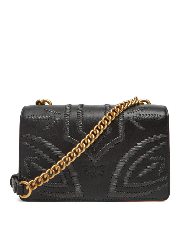 PINKO Kabelka PINKO Love One Mini Cl PE 25 PLTT 100059 A2C3 Černá