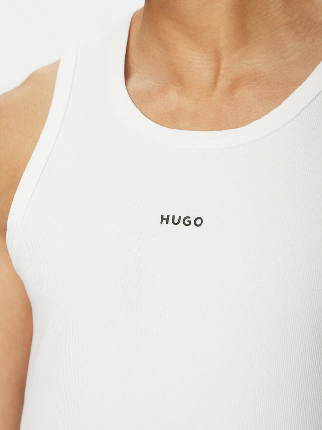 HUGO HUGO Tank top Dapota 50542089 Λευκό Slim Fit