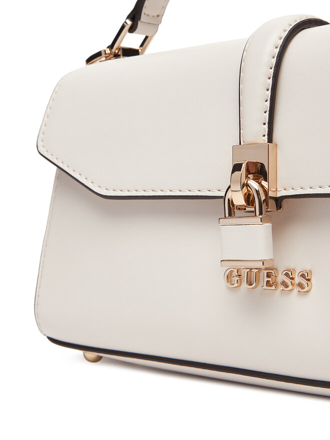 Guess Ročna torba Guess Queensland HWVG96 55200 Écru